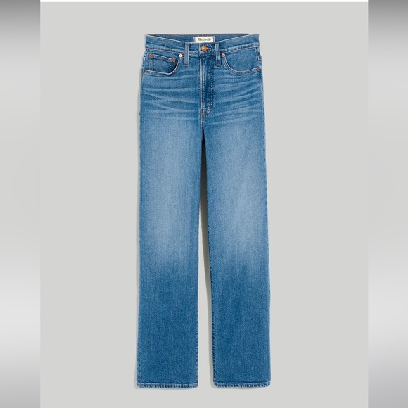 NWT Madewell The Perfect Vintage Wide-Leg Jean in Fairdale Wash 29p $148 NG797 - Picture 3 of 7